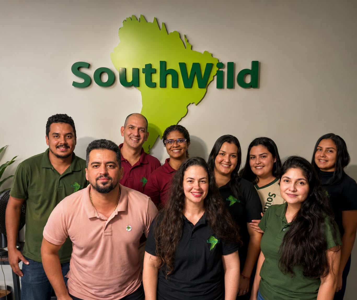 The SouthWild team at the Cuiaba office