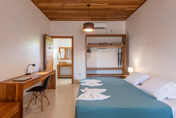 SouthWild Amazon Lodge, View to room in wildlife lodge in the Amazon of Cotriguaçu