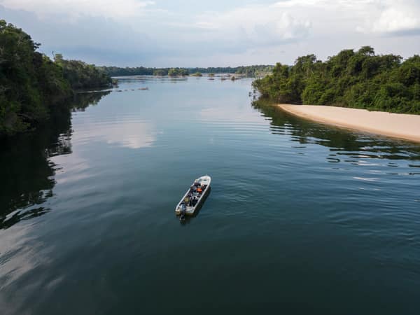 SouthWild Amazon Lodge, Boat outing