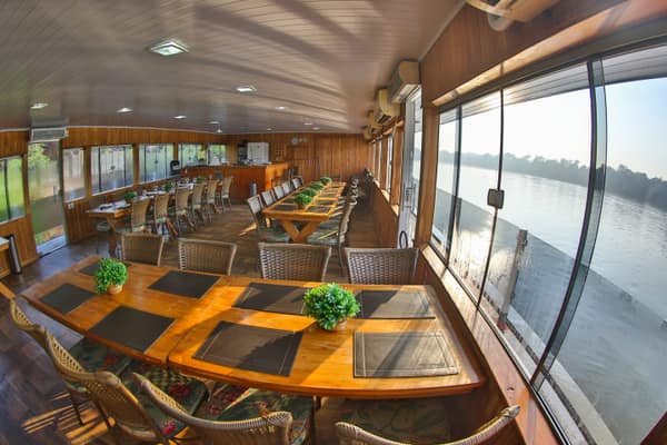 The flotel dining room