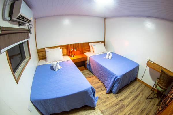 A Flotel guest room