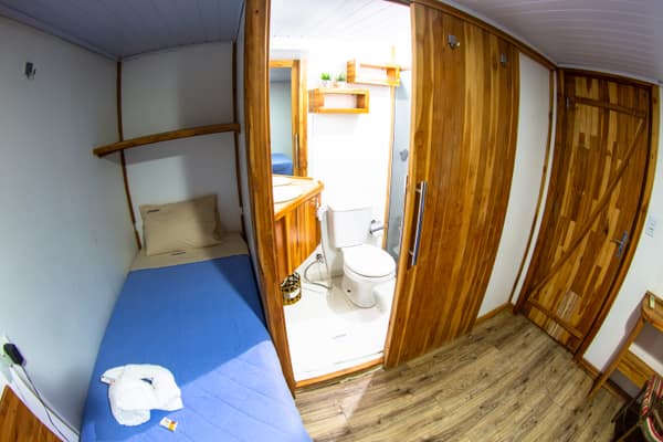 A Flotel guest room