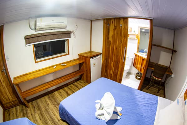 A Flotel guest room