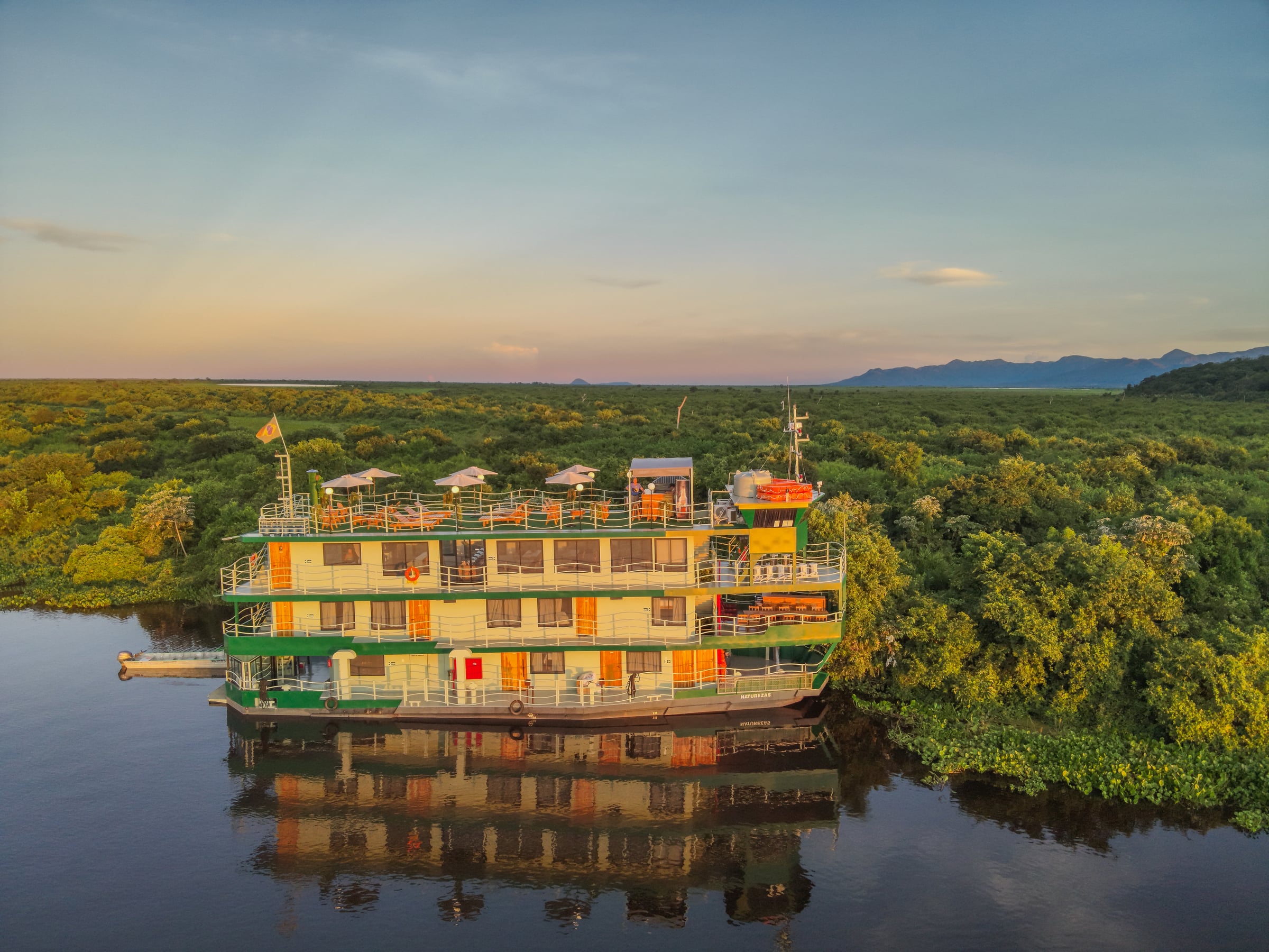 SouthWild Naturezas expedition vessel in Jaguarland