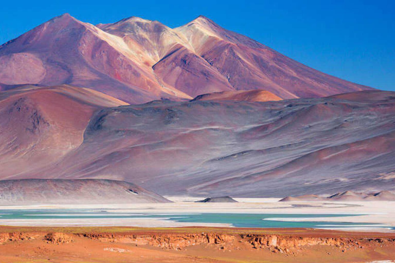 The Atacama Desert at San Pedro, San Pedro de Atacama, Antofagasta Region, Chile