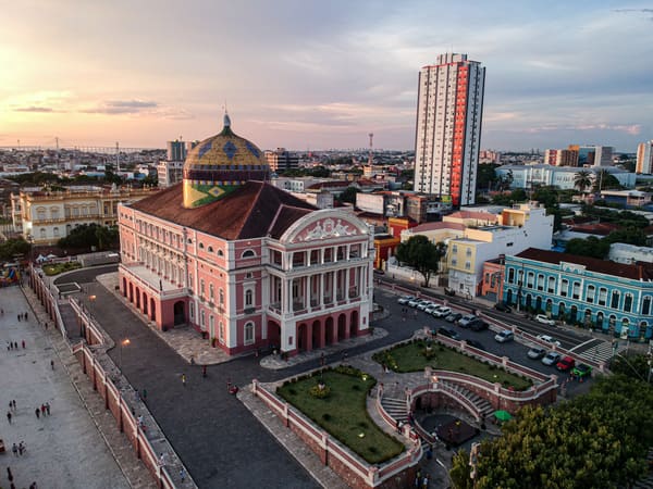 Teatro Amazonas opera house in Manaus