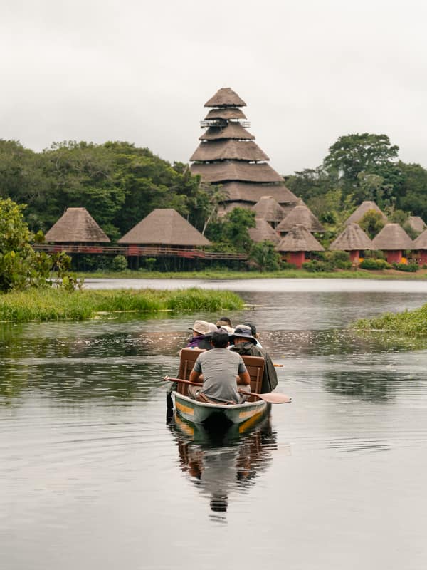 Wildlife and rainforest at Napo Wildlife Center, Yasuní