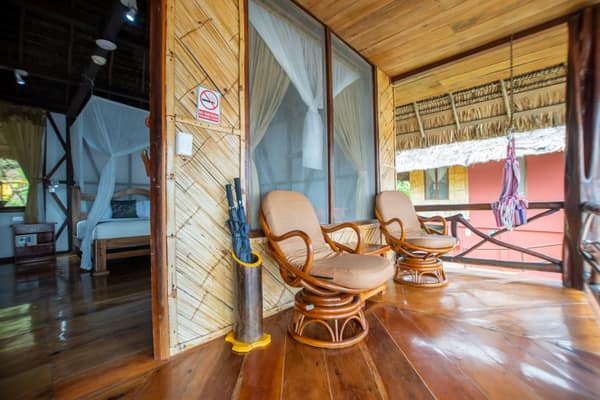 Wildlife and rainforest at Napo Wildlife Center, Yasuní