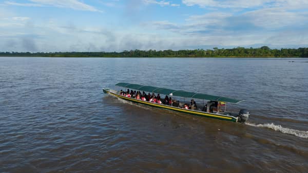 Wildlife and rainforest at Napo Wildlife Center, Yasuní